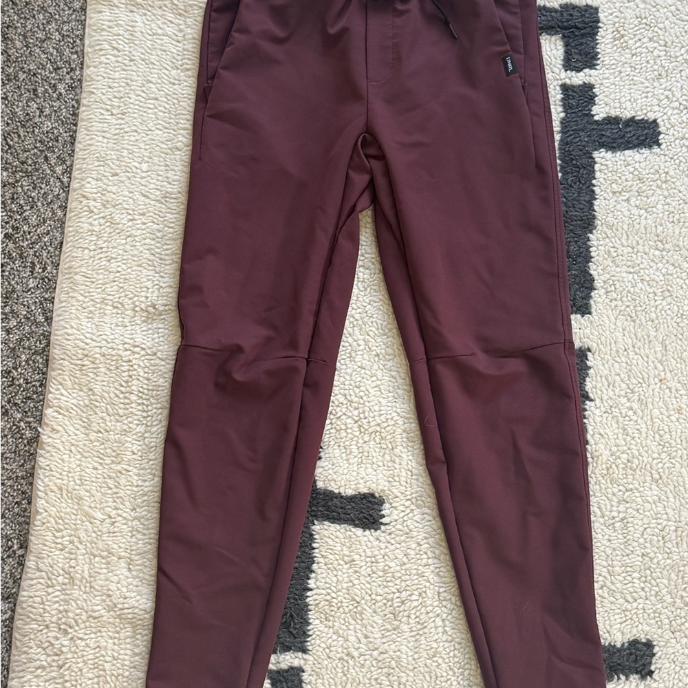 Burgundy Jogger Pants